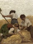 L'Agriculture: la moisson, Esquisse pour l'école de la rue Château-Landon-Jules Didier-Framed Giclee Print