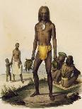 Inhabitants of Island of Tikopia, Engraving from Voyage of Discovery of Astrolabe 1826-1829-Jules Dumont D'Urville-Giclee Print