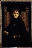 Father of the Artist (Oil on Canvas)-Jules Elie Delaunay-Giclee Print