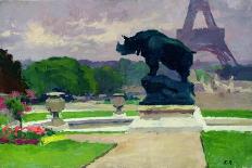 The Tuileries-Jules Ernest Renoux-Giclee Print