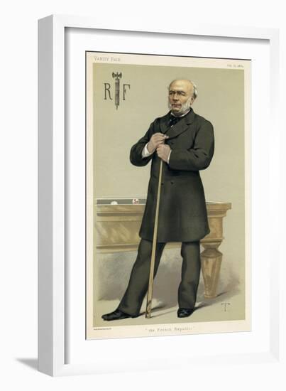 Jules Grevy, Politician-Theobald Chartran-Framed Art Print