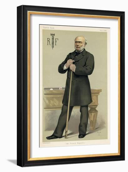 Jules Grevy, Politician-Theobald Chartran-Framed Art Print