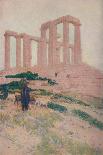 'The Temple of Athene Nike at Athens', 1913-Jules Guerin-Laminated Giclee Print