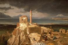The Rock of Vann, Kurdistan, 1901-Jules Joseph Augustin Laurens-Framed Premier Image Canvas