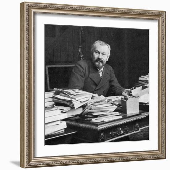 Jules Lemaitre, French Critic and Dramatist, Late 19th Century-Dornac-Framed Giclee Print