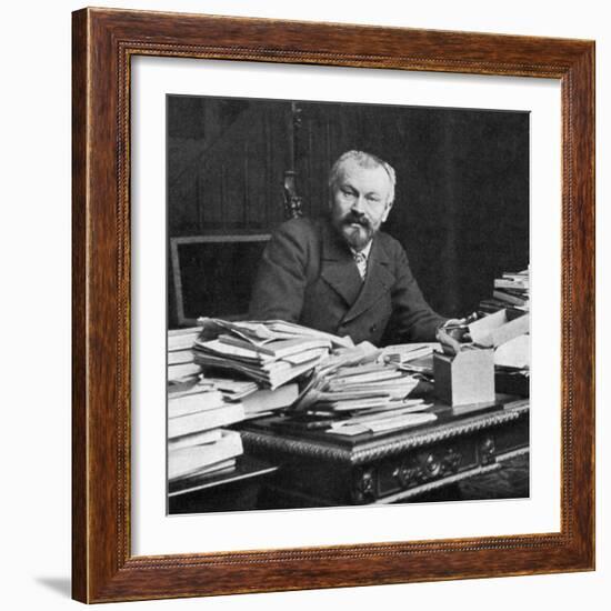 Jules Lemaitre, French Critic and Dramatist, Late 19th Century-Dornac-Framed Giclee Print