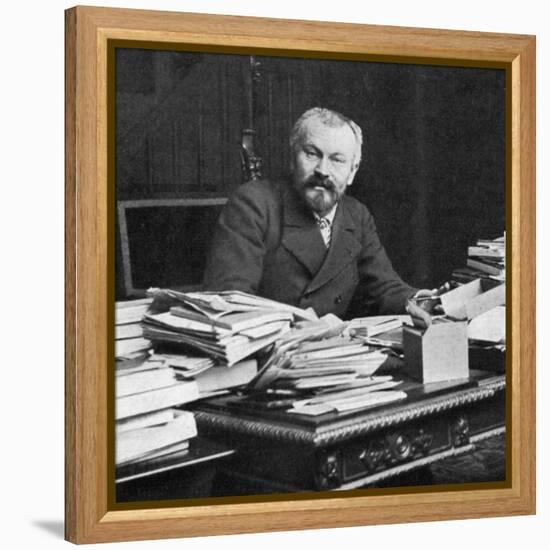 Jules Lemaitre, French Critic and Dramatist, Late 19th Century-Dornac-Framed Premier Image Canvas