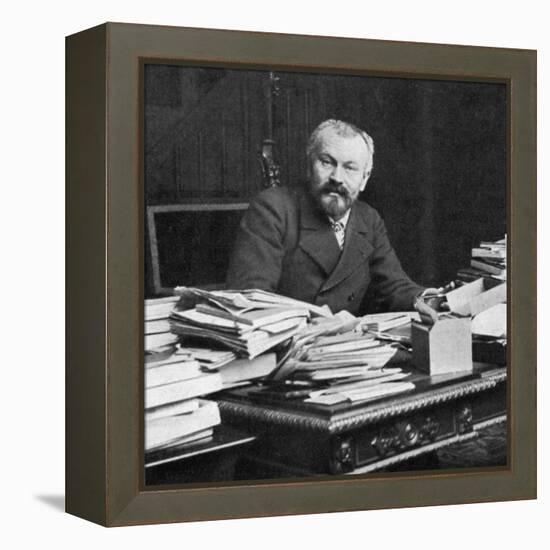 Jules Lemaitre, French Critic and Dramatist, Late 19th Century-Dornac-Framed Premier Image Canvas