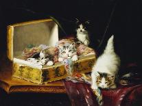 A Basket of Mischief-Jules Leroy-Framed Giclee Print