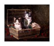 Kittens-Jules Leroy-Giclee Print