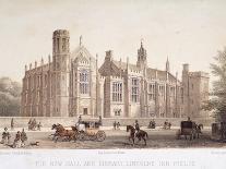 Mansion House (Exterior), London, 1854-Jules Louis Arnout-Premier Image Canvas