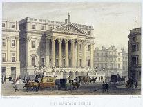 The Bank of England, Royal Exchange and Mansion House, C1850-Jules Louis Arnout-Giclee Print