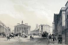 Mansion House (Exterior), London, 1854-Jules Louis Arnout-Mounted Giclee Print