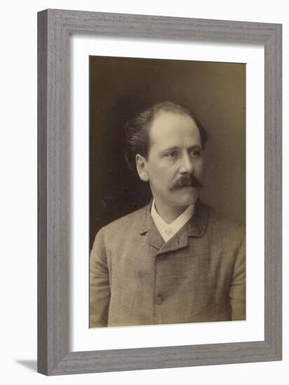 Jules Massenet, French Composer, Late 19th Century-Felix Nadar-Framed Photographic Print