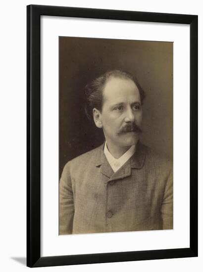 Jules Massenet, French Composer, Late 19th Century-Felix Nadar-Framed Photographic Print