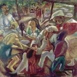 Siesta, 1915 (W/C on Paper)-Jules Pascin-Giclee Print