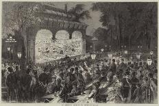 The Right of Meeting at Paris, M Ducasse Speaking at the Salle Des Folies-Belleville-Jules Pelcoq-Giclee Print