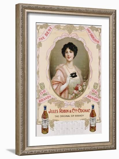 Jules Robin & Co's, Cognac, 1918-null-Framed Giclee Print