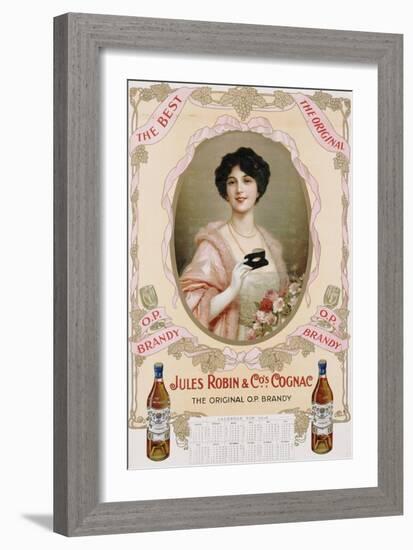 Jules Robin & Co's, Cognac, 1918-null-Framed Giclee Print