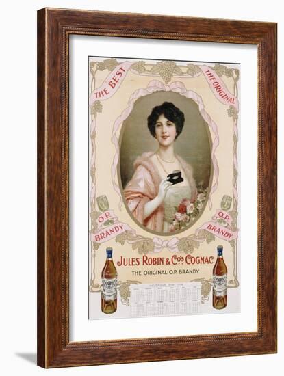 Jules Robin & Co's, Cognac, 1918-null-Framed Giclee Print