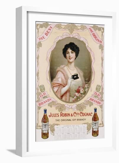 Jules Robin & Co's, Cognac, 1918-null-Framed Giclee Print