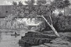 The Passaic, Below Little Falls-Jules Tavernier-Giclee Print