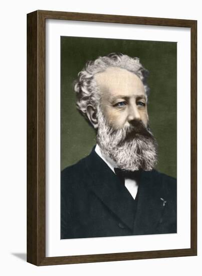 Jules Verne (1828-1905), French Writer, by Carjat-Etienne Carjat-Framed Giclee Print