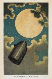 Rocket Capsule Illustration from the 1872 Edition of from the Earth to the Moon-Jules Verne-Giclee Print