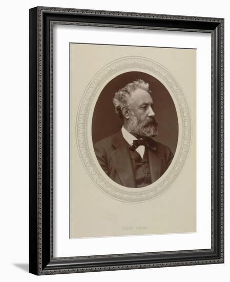 Jules Verne-Lock-Framed Giclee Print