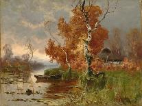 Park in Autumn, 1893-Juli Julievich Klever-Framed Giclee Print