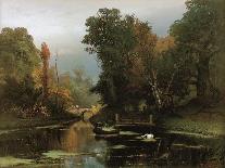 Overgrown Pond (Gatchina Par), 1878-Juli Julievich Klever-Giclee Print