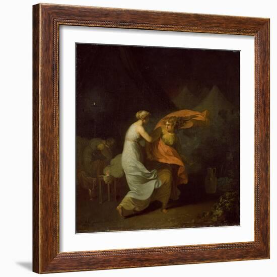 Julia and Fulvia-Nicolai Abraham Abildgaard-Framed Giclee Print