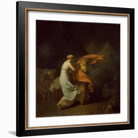 Julia and Fulvia-Nicolai Abraham Abildgaard-Framed Giclee Print