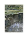 River Landscape with Water Lilies-Julia Beck-Framed Premium Giclee Print