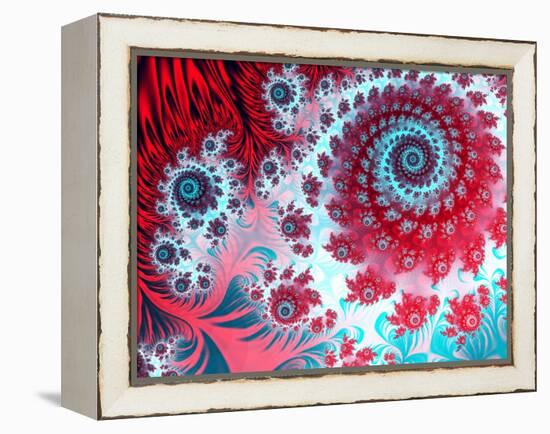 Julia Fractal-Laguna Design-Framed Premier Image Canvas