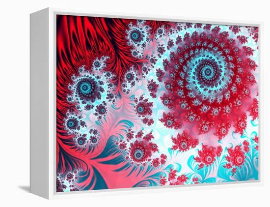 Julia Fractal-Laguna Design-Framed Premier Image Canvas