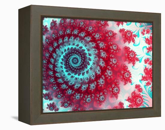 Julia Fractal-Laguna Design-Framed Premier Image Canvas