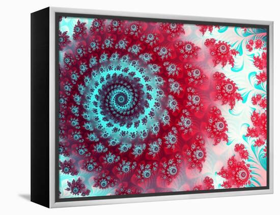 Julia Fractal-Laguna Design-Framed Premier Image Canvas