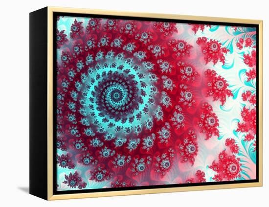 Julia Fractal-Laguna Design-Framed Premier Image Canvas