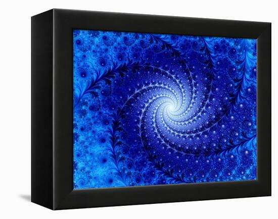 Julia Fractal-Laguna Design-Framed Premier Image Canvas