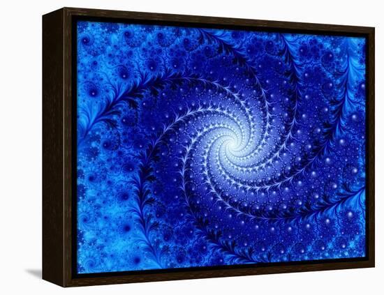 Julia Fractal-Laguna Design-Framed Premier Image Canvas