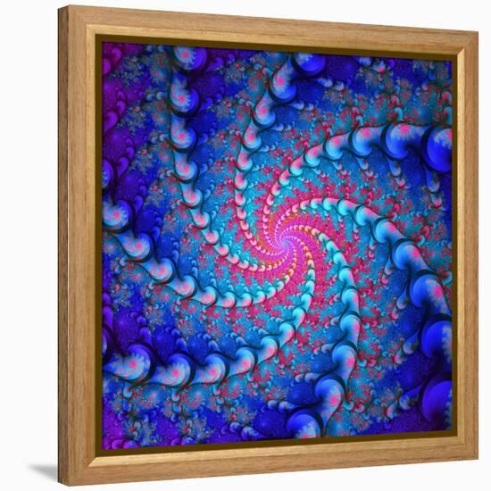 Julia Fractal-Laguna Design-Framed Premier Image Canvas