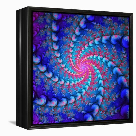 Julia Fractal-Laguna Design-Framed Premier Image Canvas