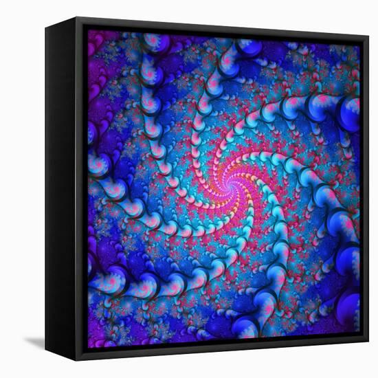 Julia Fractal-Laguna Design-Framed Premier Image Canvas