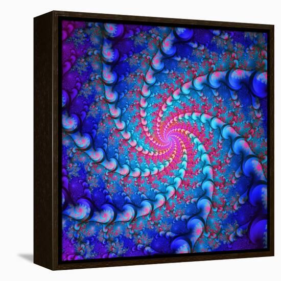 Julia Fractal-Laguna Design-Framed Premier Image Canvas