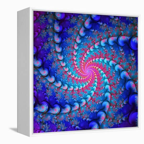 Julia Fractal-Laguna Design-Framed Premier Image Canvas