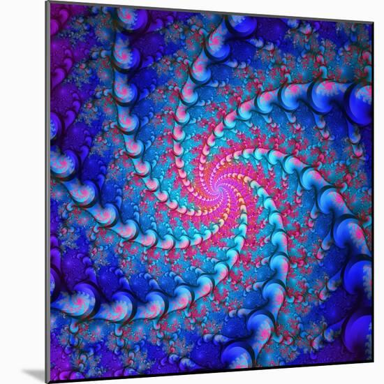 Julia Fractal-Laguna Design-Mounted Premium Photographic Print