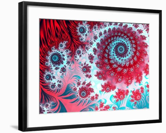 Julia Fractal-Laguna Design-Framed Photographic Print