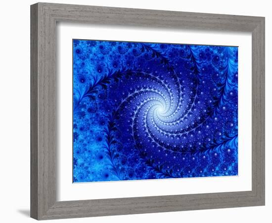 Julia Fractal-Laguna Design-Framed Photographic Print