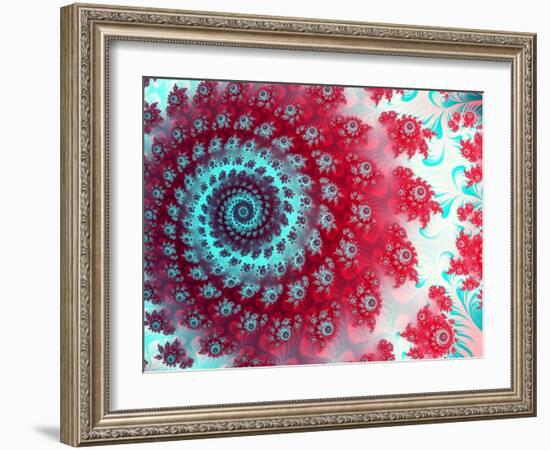 Julia Fractal-Laguna Design-Framed Photographic Print